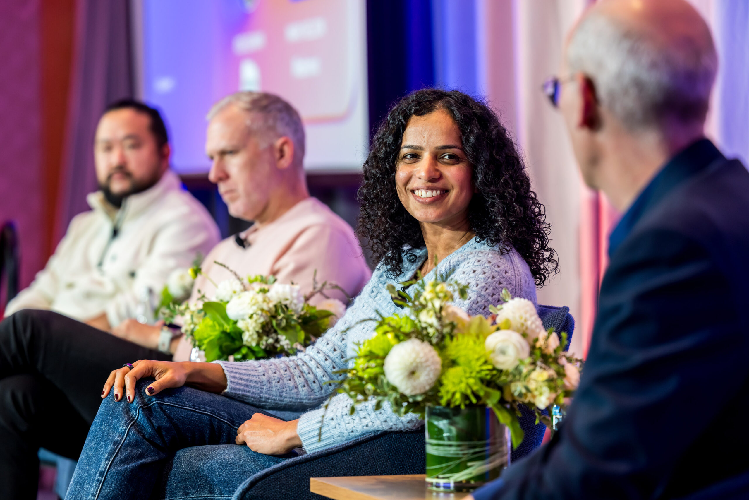 IA Summit 2025 - Anu Bharadwaj from Atlassian, Rob Seaman from Salesforce, and David Shim from Read AI