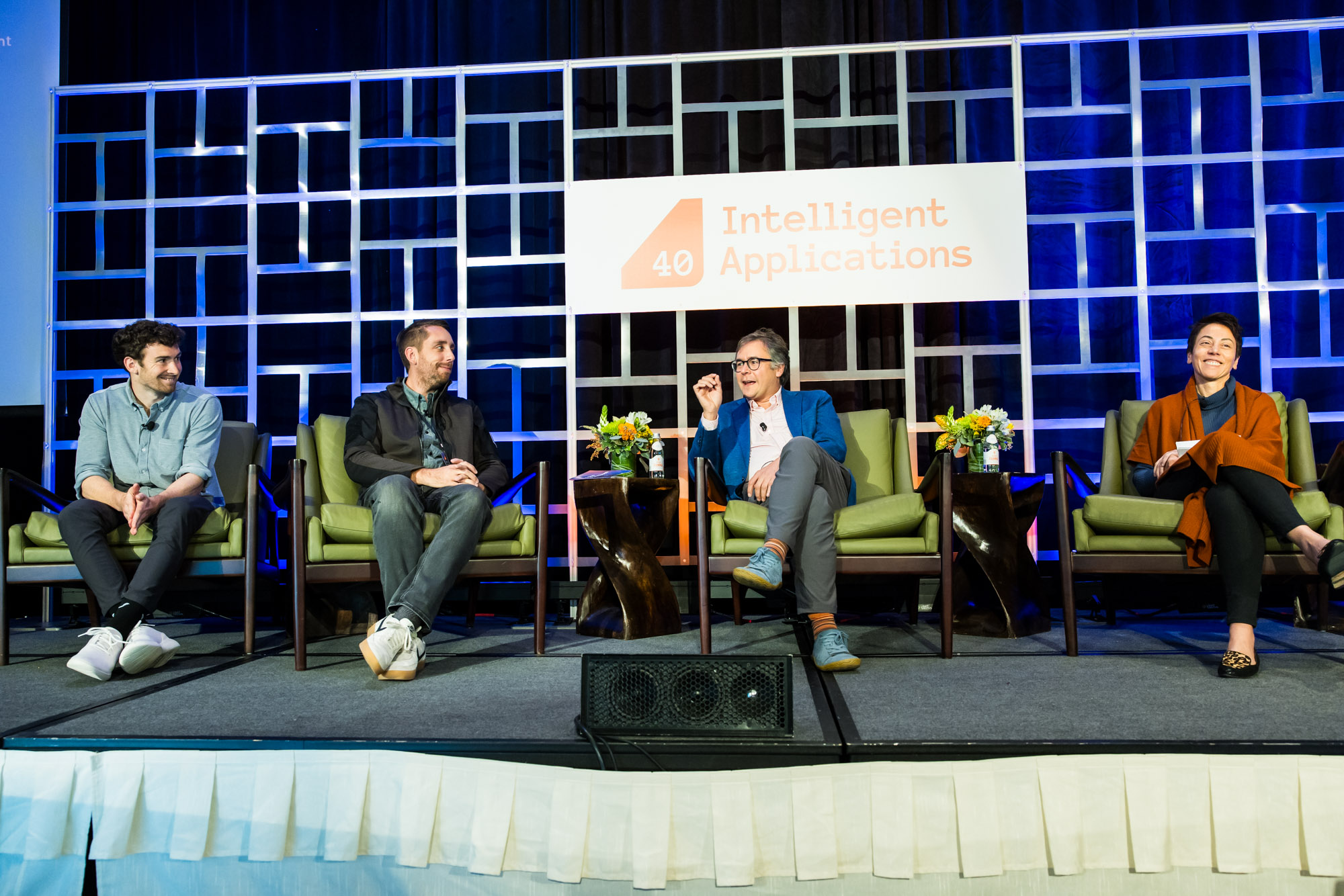 Four panelists discuss emerging architectures for generative AI applications at the 2023 Intelligent Applications Summit.
